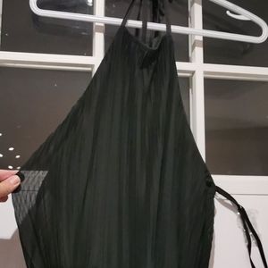 Maxi formal black dress